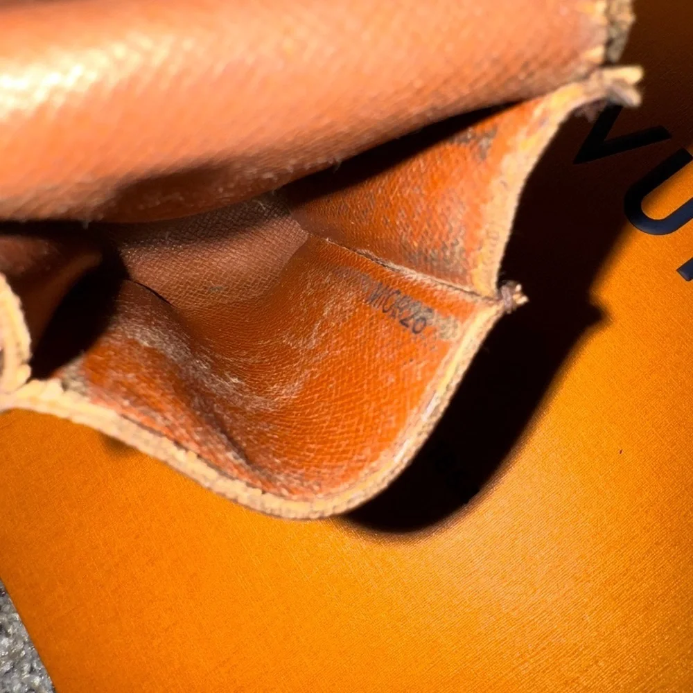 Louis Vuitton Brown and Gold Monogram vintage cigarette Pouch - Picture 11 of 14